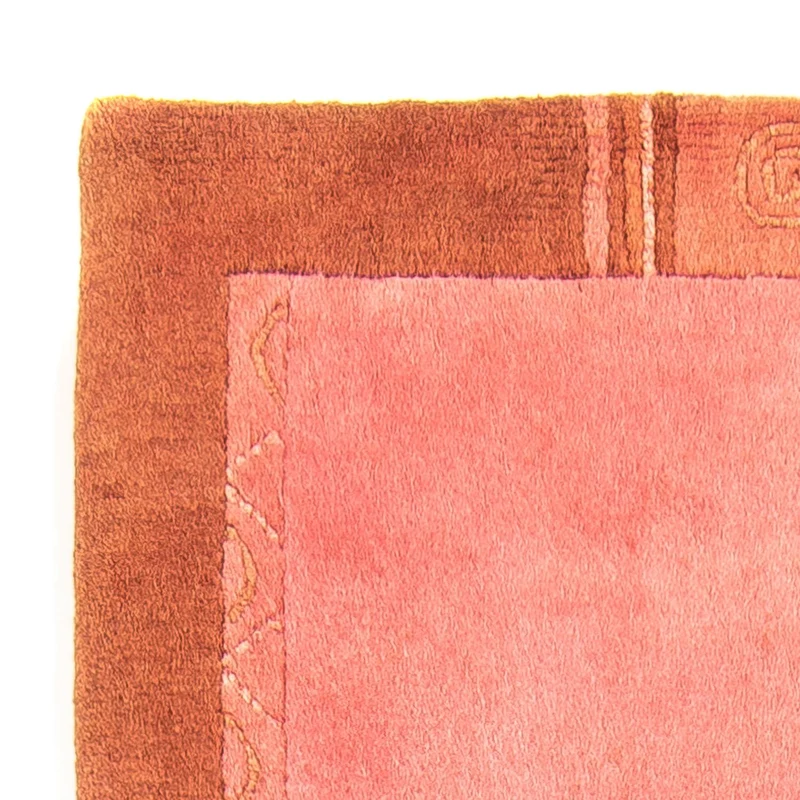Nepal Teppich 81 x 231 cm - rosa