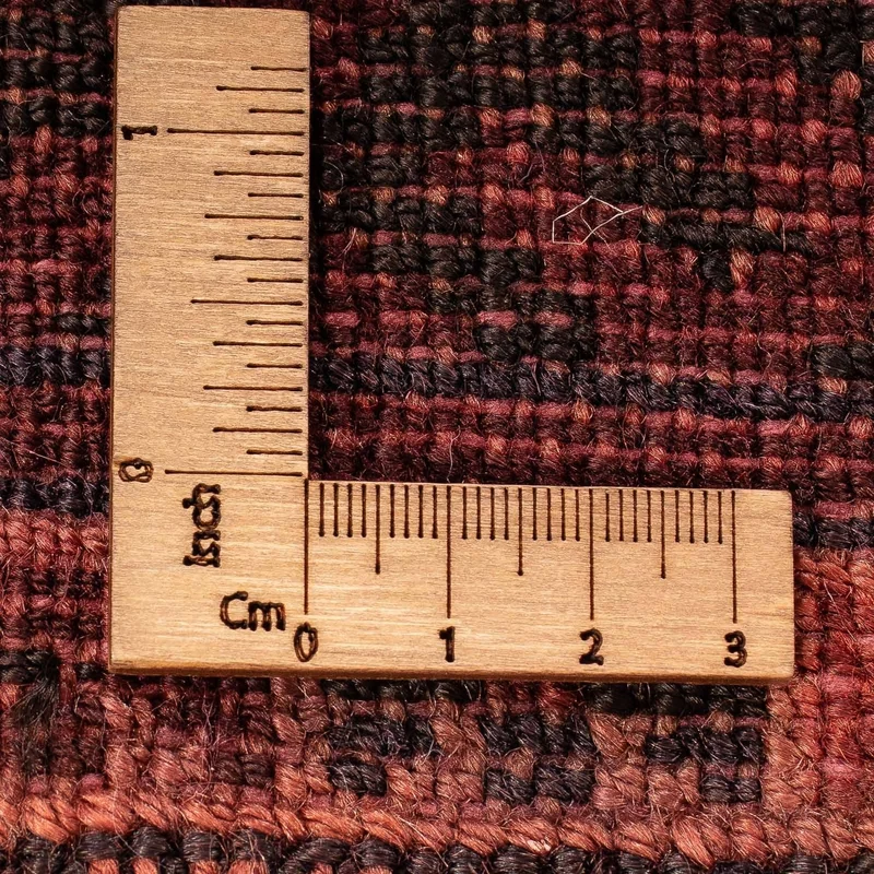 Orientteppich 103 x 150 cm - dunkelrot