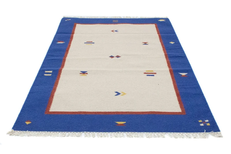 Kelim Teppich - Trendy 120 x 180 cm - beige