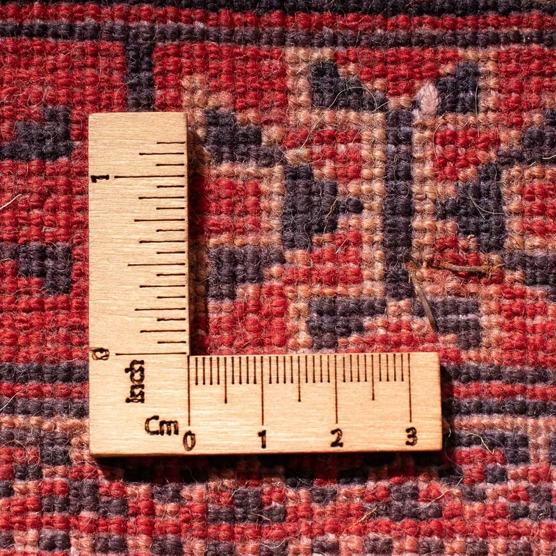 Orientteppich 66 x 84 cm - dunkelrot