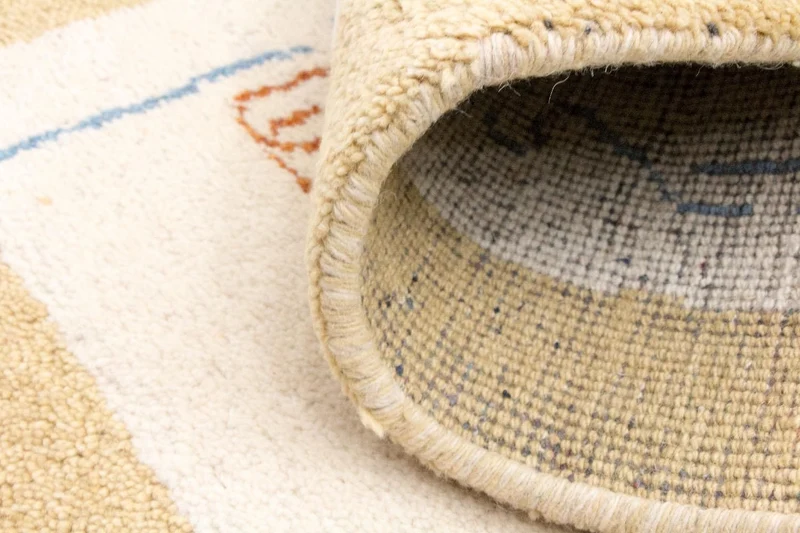 Gabbeh Teppich - Indus 70 x 140 cm - beige