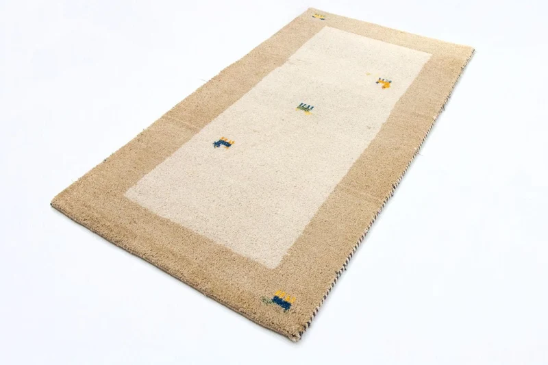 Gabbeh Teppich - Indus 70 x 140 cm - beige