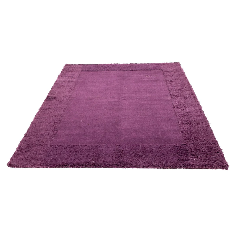 Wollteppich 155 x 227 cm Teppich Wohnzimmer