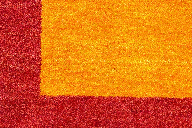 Gabbeh Teppich - Indus 93 x 160 cm - orange