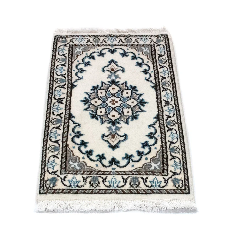 Perserteppich - Nain 40 x 60 cm - beige