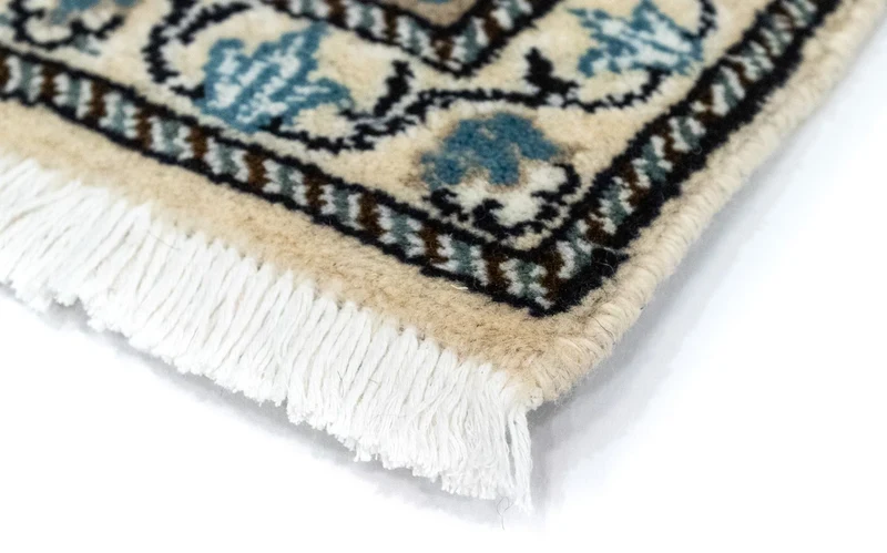 Perserteppich - Nain 40 x 60 cm - blau
