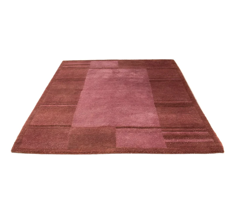 Wollteppich 165 x 230 cm Wohnzimmer Teppich