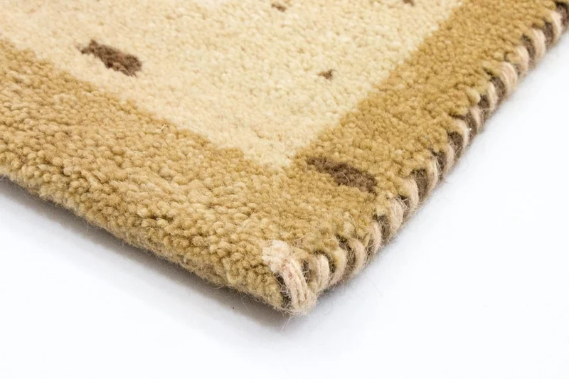 Gabbeh Teppich - Indus 72 x 136 cm - beige
