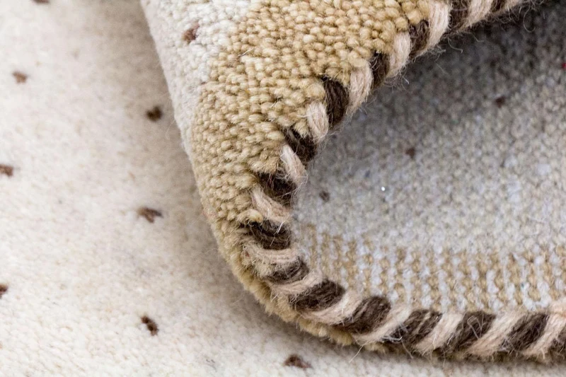 Gabbeh Teppich - Indus 72 x 136 cm - beige