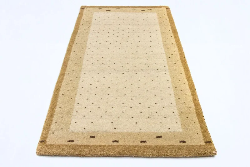 Gabbeh Teppich - Indus 72 x 136 cm - beige
