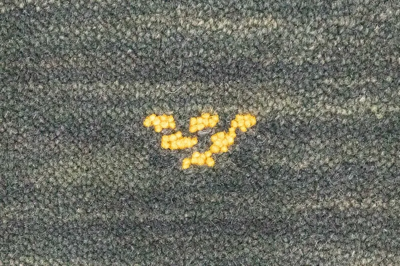 Gabbeh Teppich - Softy 70 x 120 cm - grün