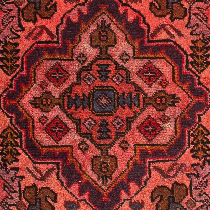 Orientteppich 66 x 100 cm - hellrot