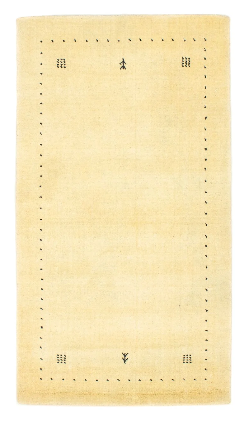Gabbeh Teppich - Softy 73 x 142 cm - beige
