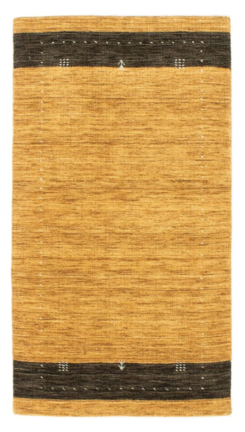 Gabbeh Teppich - Softy 73 x 137 cm - dunkelbeige