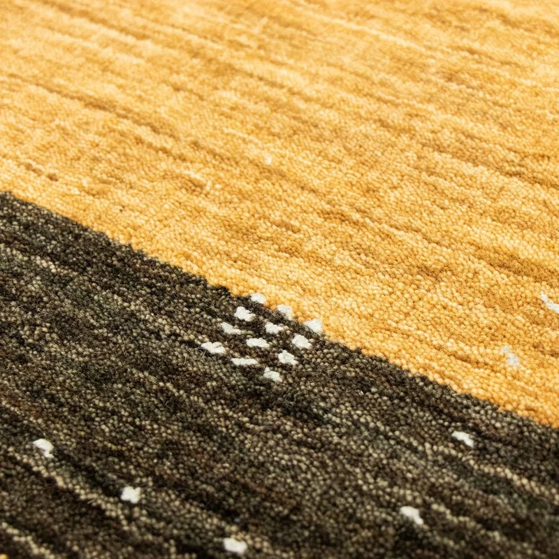 Gabbeh Teppich - Softy 73 x 137 cm - dunkelbeige