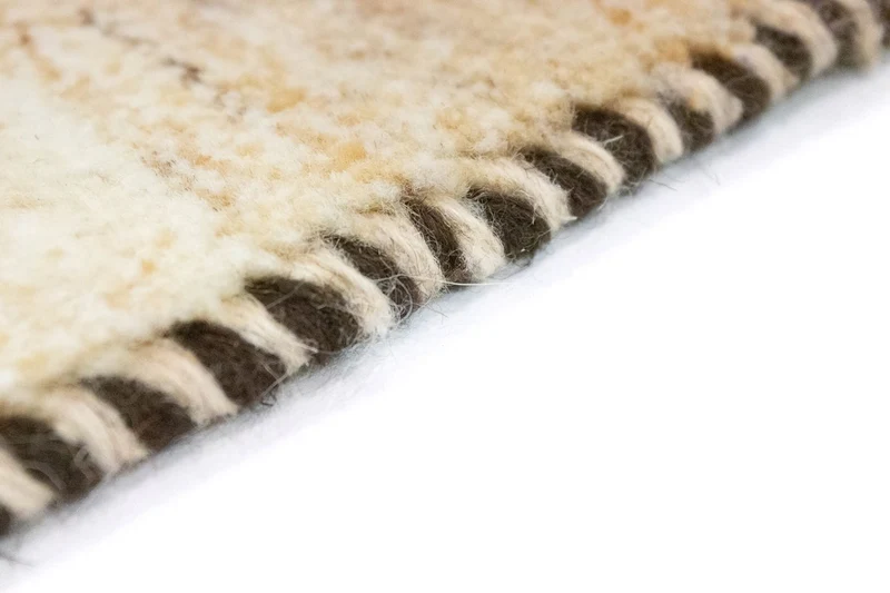 Gabbeh Teppich - Perser 40 x 60 cm - beige