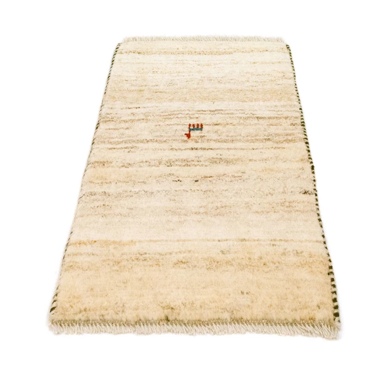 Gabbeh Teppich - Perser 40 x 60 cm - beige