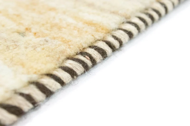 Gabbeh Teppich - Perser 40 x 60 cm - beige