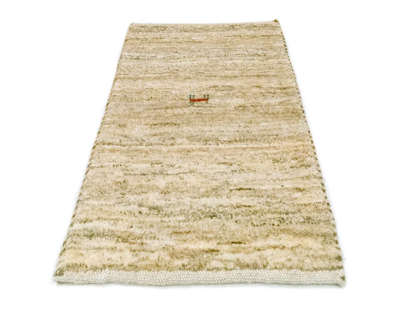 Gabbeh Teppich - Perser 40 x 60 cm - beige