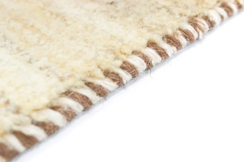 Gabbeh Teppich - Perser 40 x 60 cm - beige