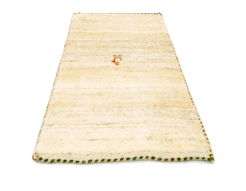 Gabbeh Teppich - Perser 40 x 60 cm - beige