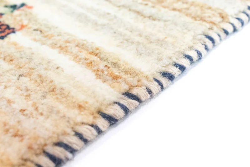 Gabbeh Teppich - Perser 40 x 60 cm - beige