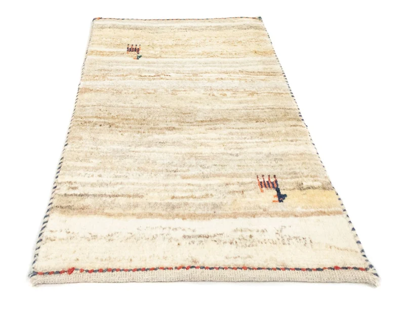 Gabbeh Teppich - Perser 40 x 60 cm - beige