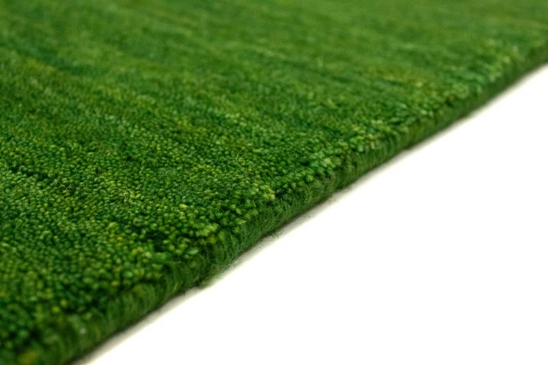 Gabbeh Teppich - Indus 80 x 200 cm - grün