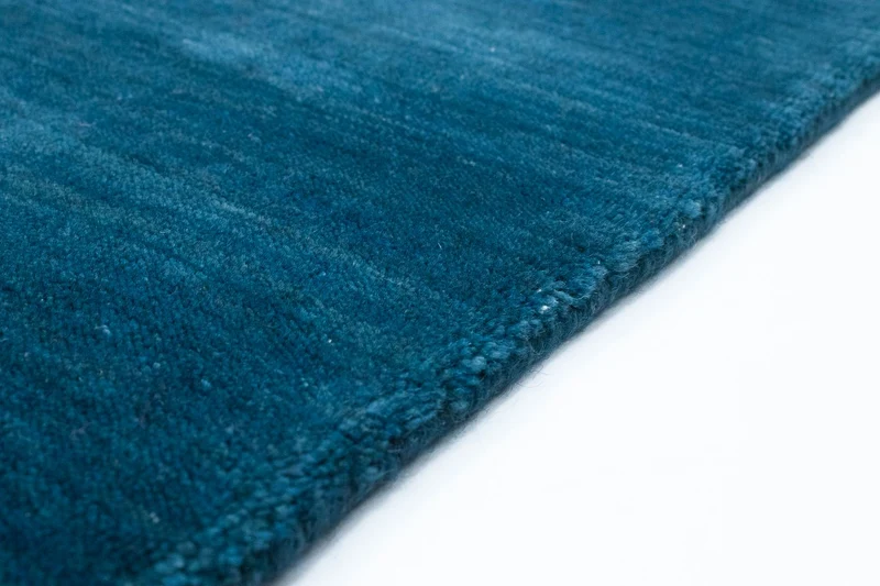 Gabbeh Teppich - Indus 90 x 160 cm - petrolblau
