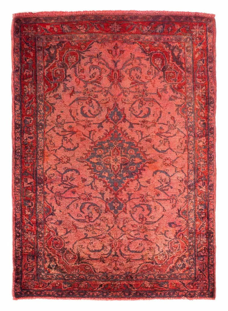 Orientteppich 72 x 116 cm - hellrot