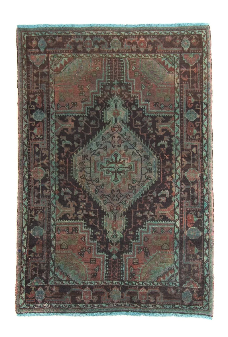 Orientteppich 120 x 174 cm - hellblau