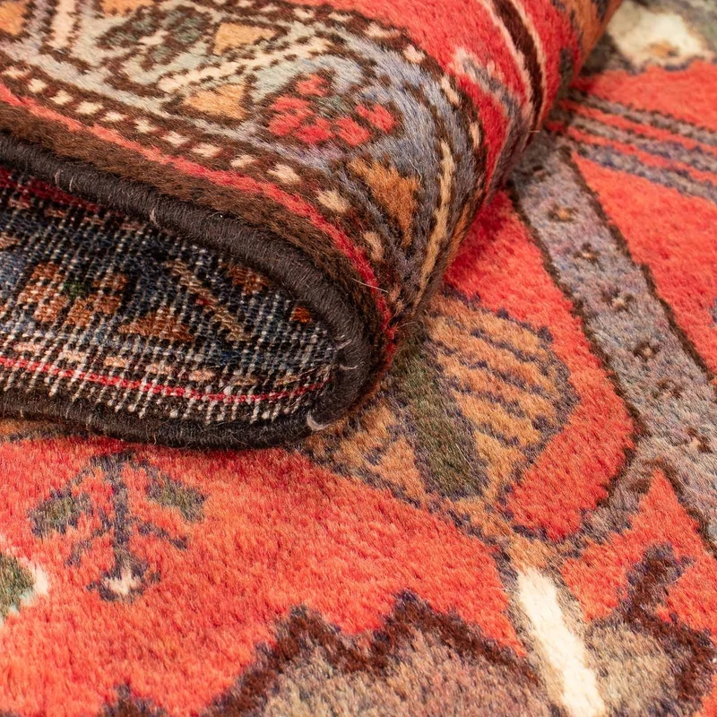 Perserteppich - Nomadic 82 x 99 cm - dunkelrot