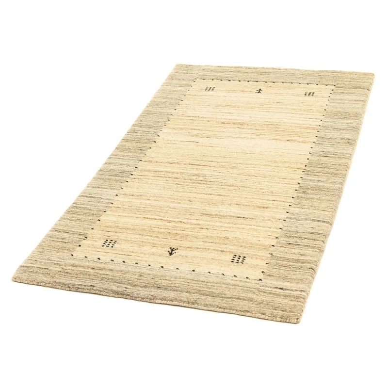 Gabbeh Teppich - Softy 72 x 139 cm - natur