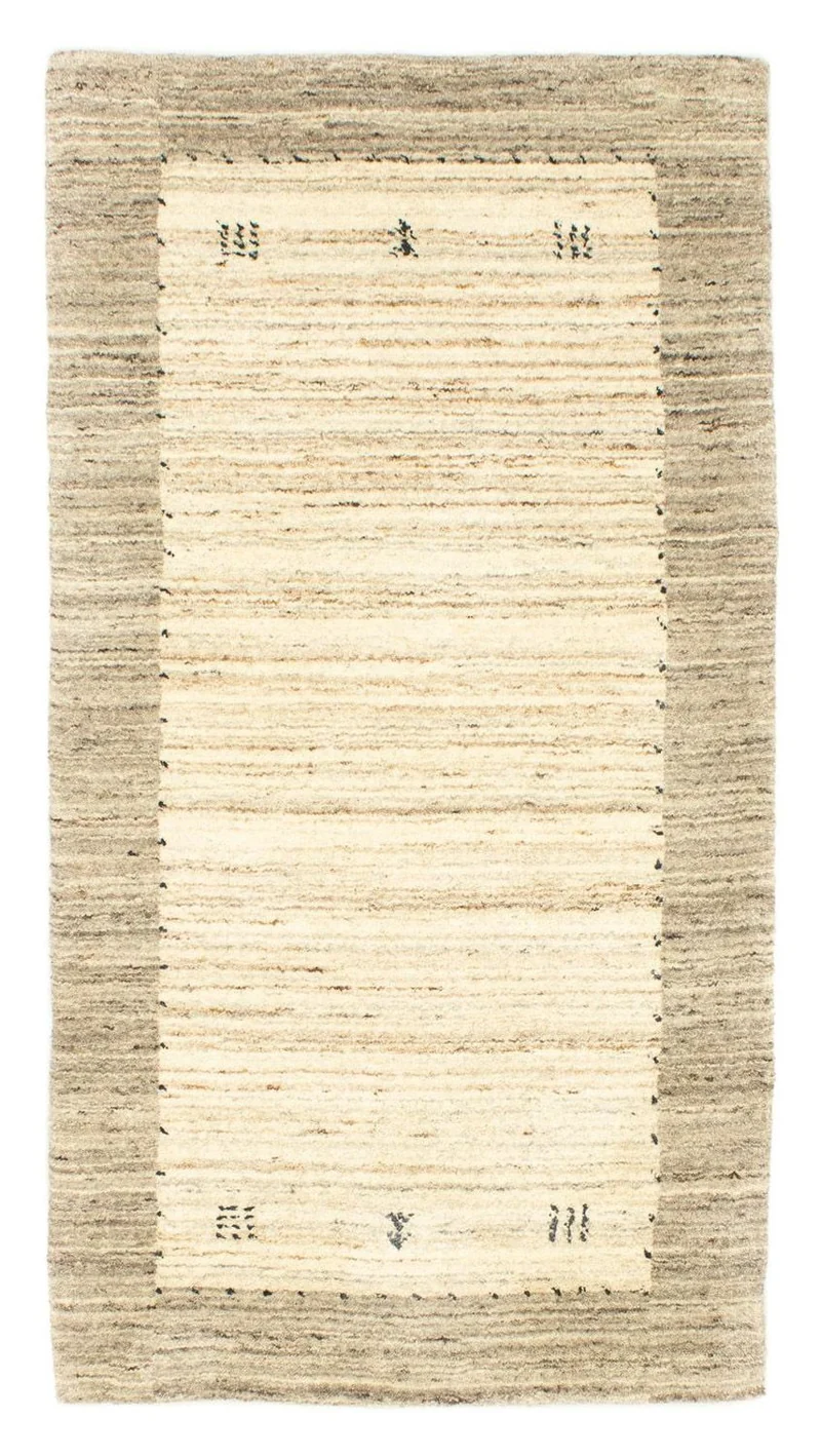 Gabbeh Teppich - Softy 71 x 141 cm - natur