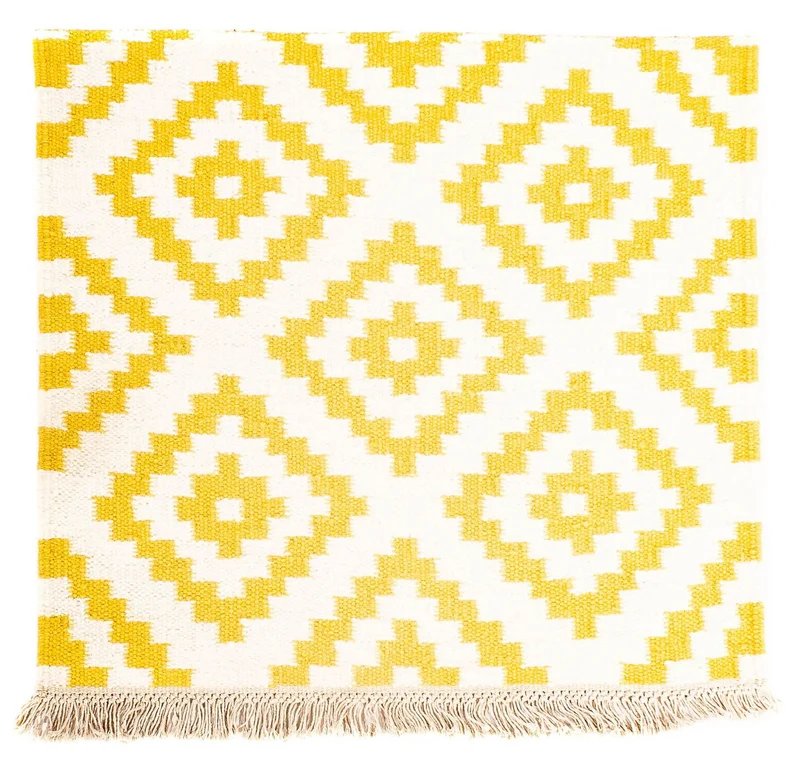 Kelim Teppich - Trendy 72 x 80 cm - beige