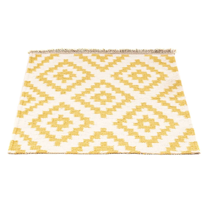 Kelim Teppich - Trendy 72 x 80 cm - beige