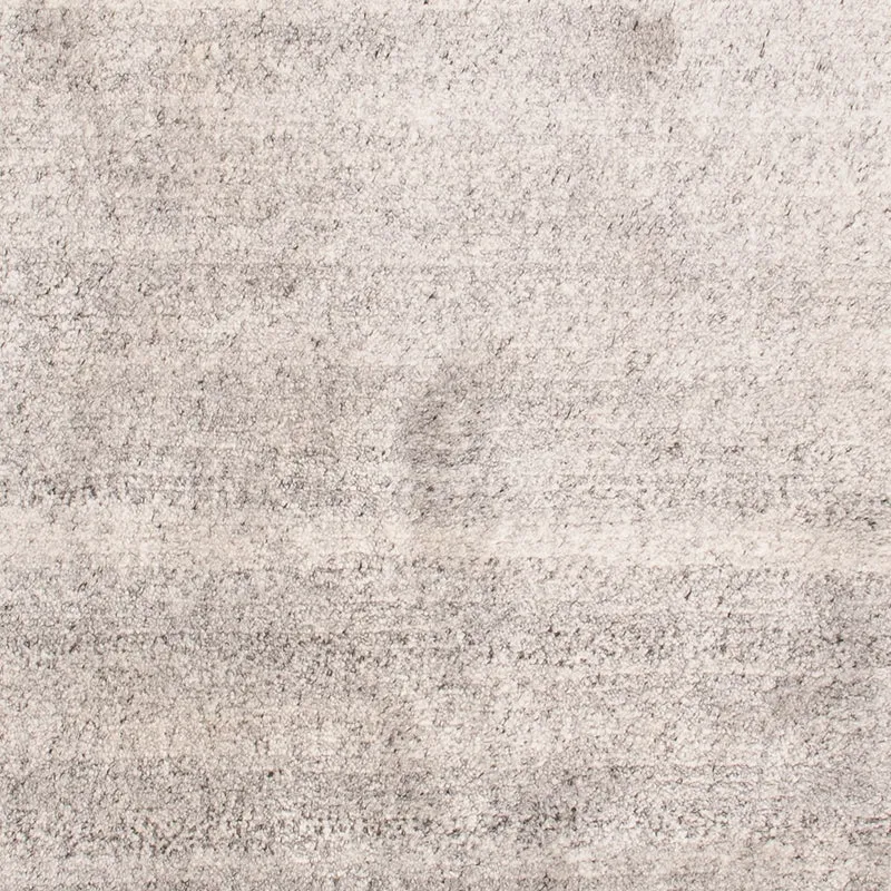 Nepal Teppich - 60 x 90 cm - hellgrau