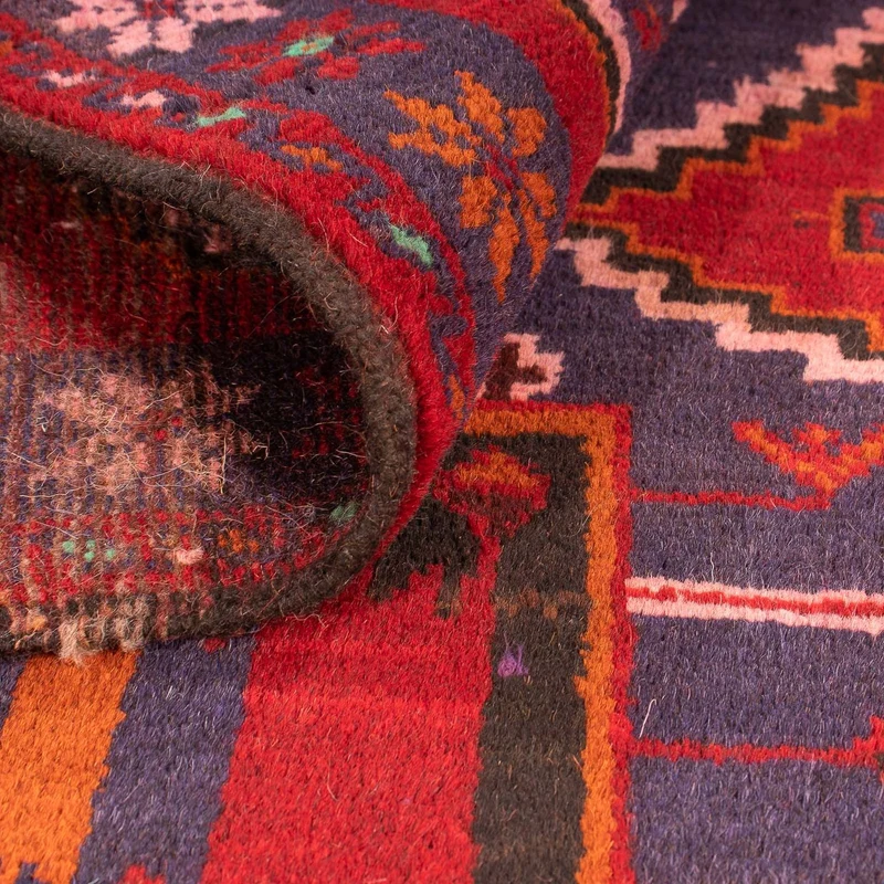 Orientteppich 87 x 125 cm - dunkelrot