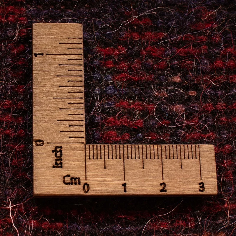 Orientteppich 87 x 125 cm - dunkelrot