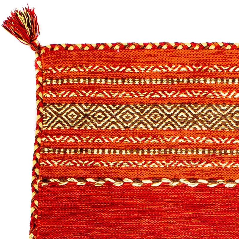 Kelim Teppich - Trendy 60 x 90 cm - rot