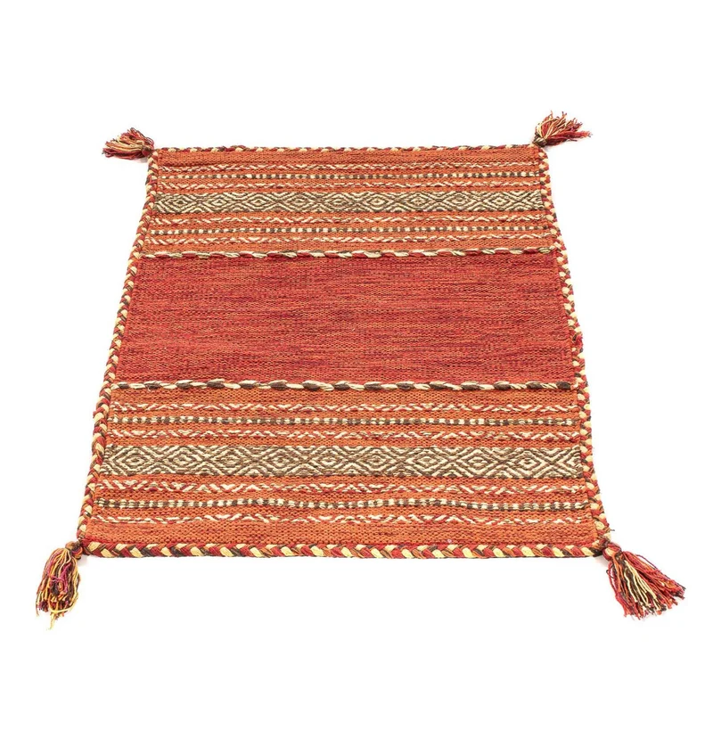 Kelim Teppich - Trendy 60 x 90 cm - rot
