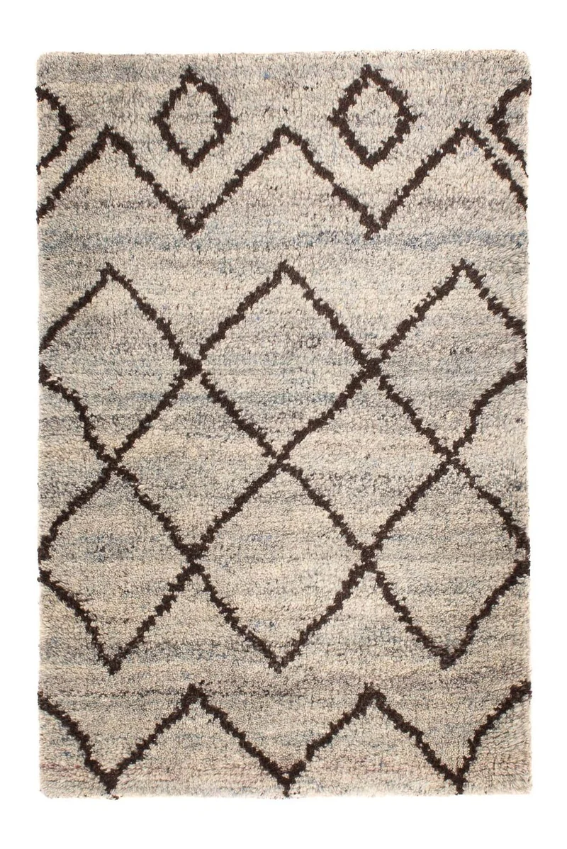 Berber Teppich 58 x 90 cm - beige