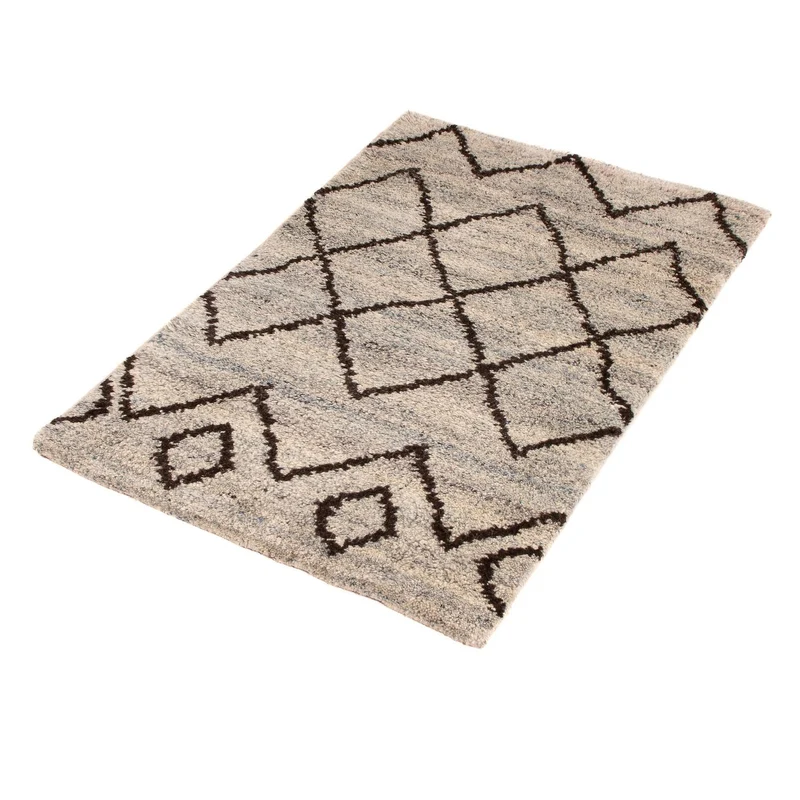 Berber Teppich 58 x 90 cm - beige