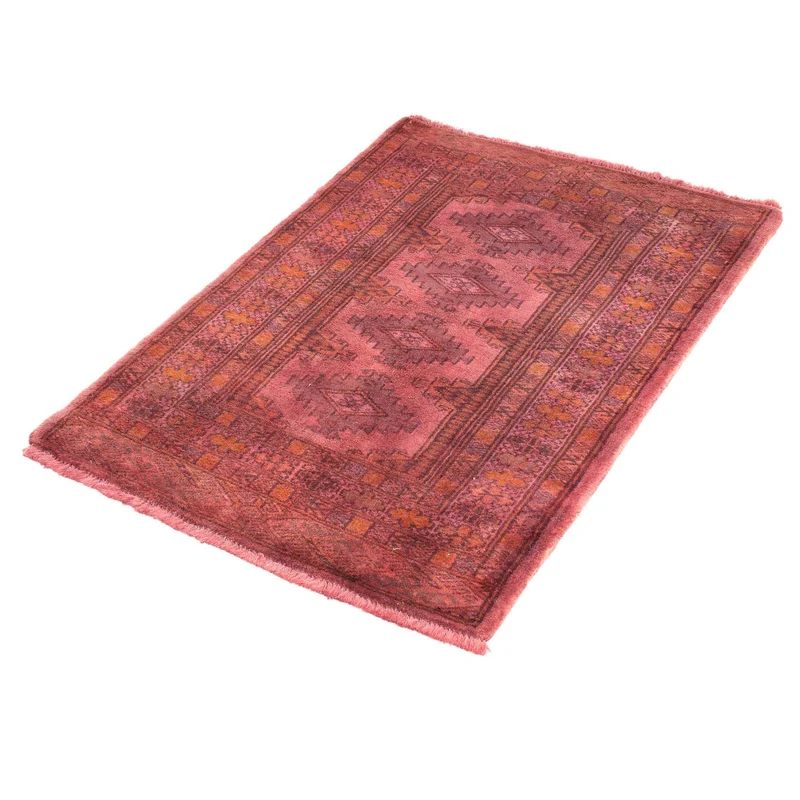 Orientteppich 66 x 95 cm - hellrot