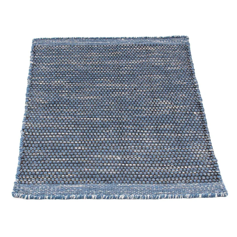 Kelim Teppich - Trendy 62 x 88 cm - dunkelblau