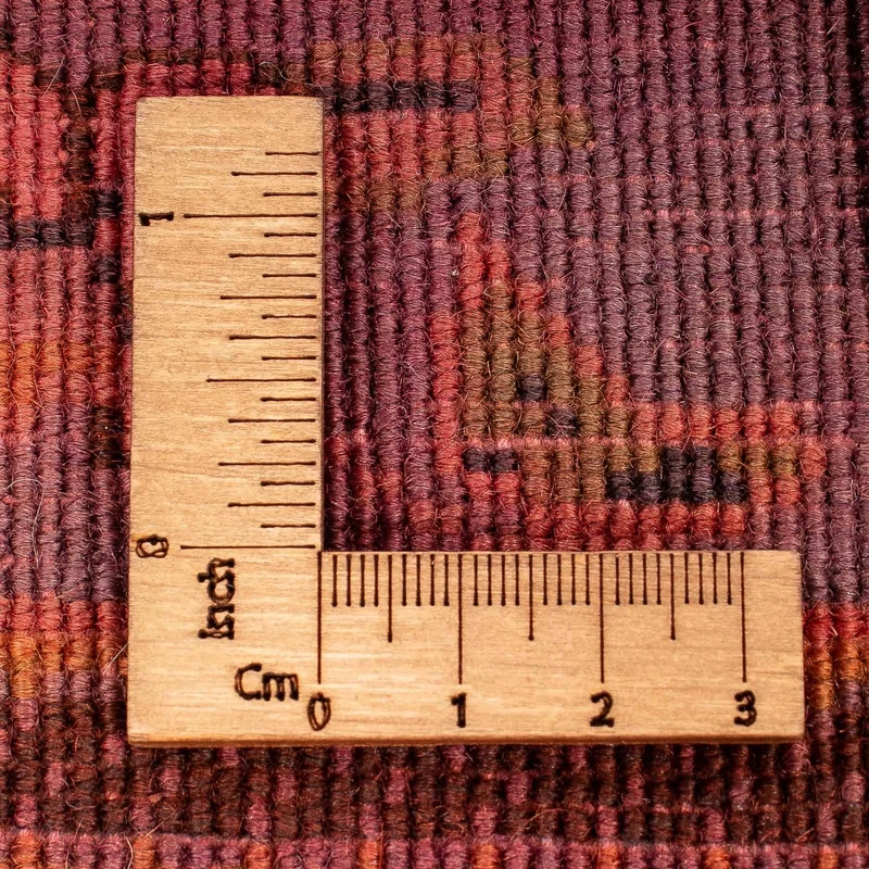 Orientteppich 65 x 96 cm - dunkelrot