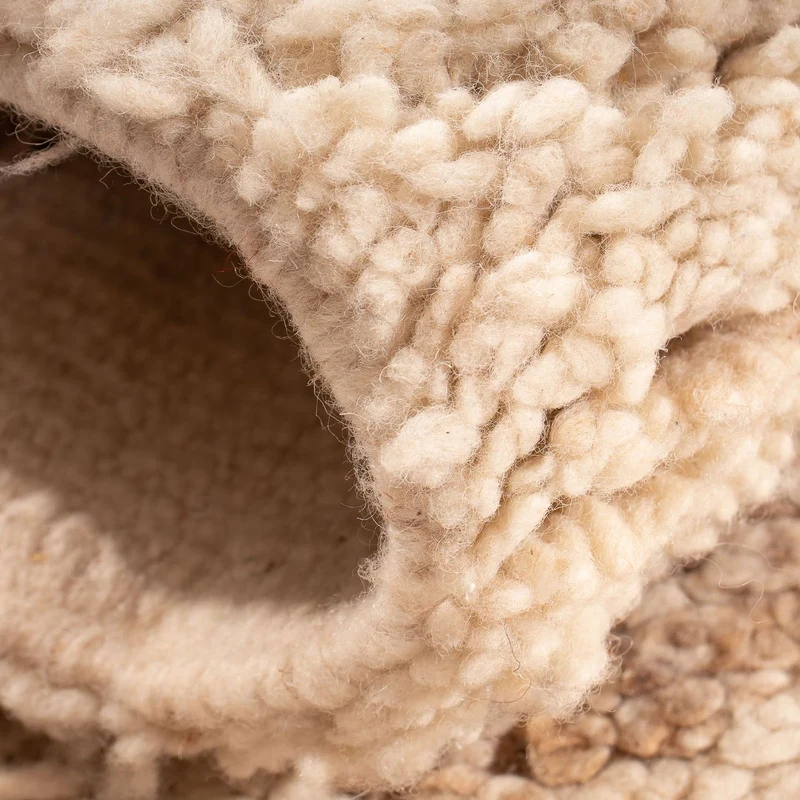 Berber Teppich 52 x 100 cm - beige