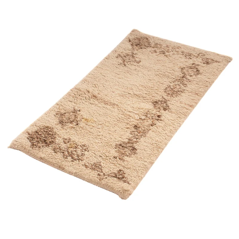 Berber Teppich 52 x 100 cm - beige