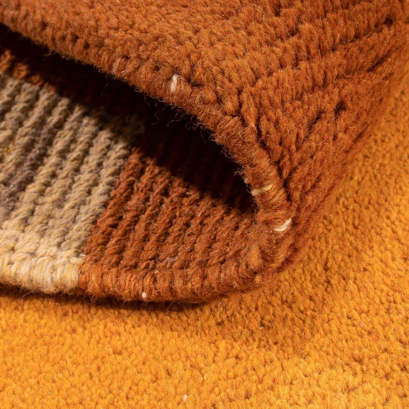 Nepal Teppich 72 x 142 cm - orange
