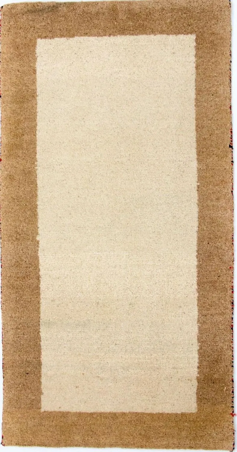 Gabbeh Teppich - Indus 68 x 132 cm - beige
